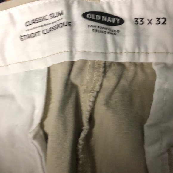 Old Navy Slim Fit Khakis - Picture 2 of 2